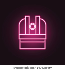 observatory neon icon. Elements of Space set. Simple icon for websites, web design, mobile app, info graphics