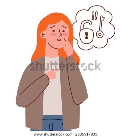 obsessive compulsive disorder concept illustration