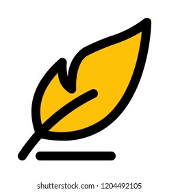 obsolete feather pen