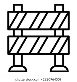 Obstacle Icon Element For Design