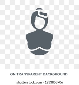 Obstetrician and Gynecologist icon. Trendy flat vector Obstetrician and Gynecologist icon on transparent background from Professions collection. 
