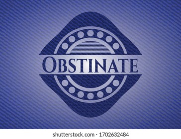 Obstinate jean background. Vector Illustration. Detailed. 