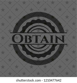Obtain realistic dark emblem