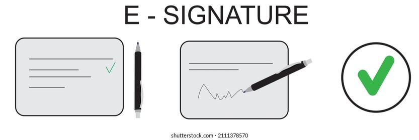 Obtención de firmas electrónicas icono de concepto turquesa. Firmar digitalmente la ilustración de línea delgada de idea abstracta de documento. Esquema aislado