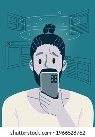 Obtaining too much information that it is impossible to easily find the correct information.
