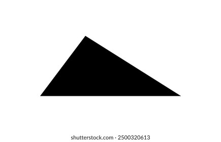 Obtuse scalene triangle in mathematics.