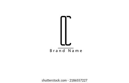 OC CO O C abstract vector logo monogram template