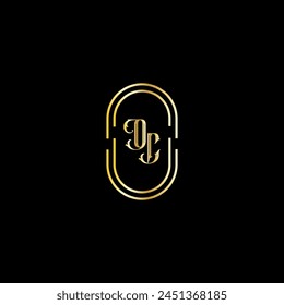 OC creative modern letters logo design template