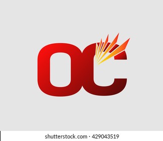OC initial company group logo
