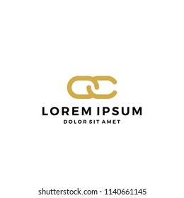 oc letter logo initial