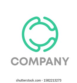 oc logo icon design template sign