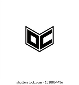 OC Logo Letters initial Designs Template