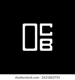 OCB letter logo creative design with vector graphic, OCB simple and modern logo. OCB luxurious alphabet design  