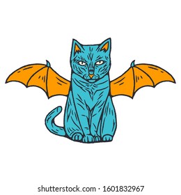 Occult Cat  Bat
