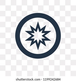 Occultism vector icon isolated on transparent background, Occultism transparency concept can be used web and mobile