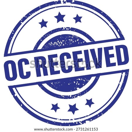 Occupancy Certificate Seal Stamp accessing electricity, water, and for legal possession in real estate projects.