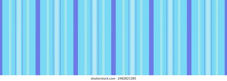 Occupation background stripe seamless, thanksgiving vertical lines texture. Painting textile fabric pattern vector in cyan and bright colors palette.
