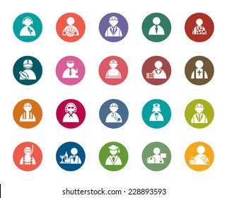 Occupation Color Icons
