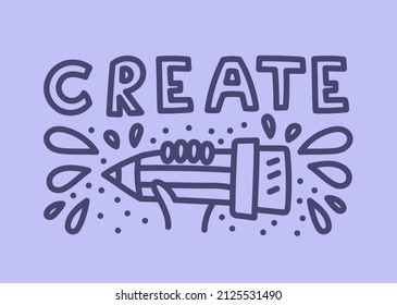 Occupation. Creating and organizing creativity. 