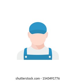 Occupation Handyman Vector Avatar Flat Icon