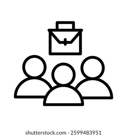 Occupation Icon Element for Design