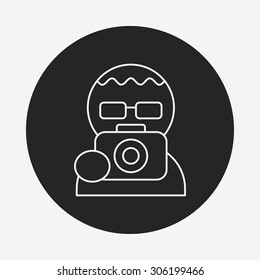 Occupation line icon
