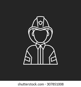 Occupation line icon