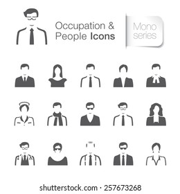 Occupation & people related icons.