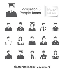 Occupation & people related icons