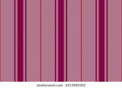 Occupation texture background vector, sparse fabric stripe textile. Pop pattern seamless lines vertical in pink and papaya whip color.