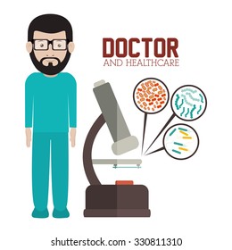 occupational medicine design, vector illustration eps10 graphic 
