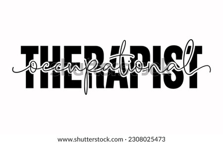 Occupational Therapist Vector And Clip Art