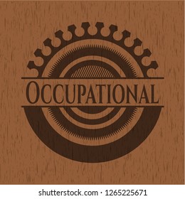 Occupational wood signboards