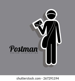 Occupations  design over grey background, vector illustration