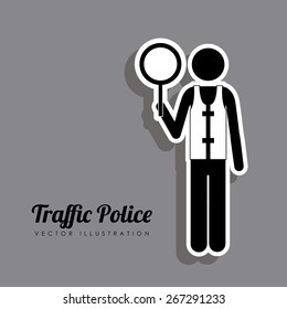 Occupations  design over grey background, vector illustration