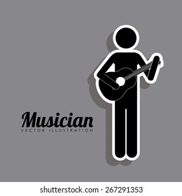 Occupations  design over grey background, vector illustration