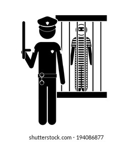 Occupations design over white background, vector illustration