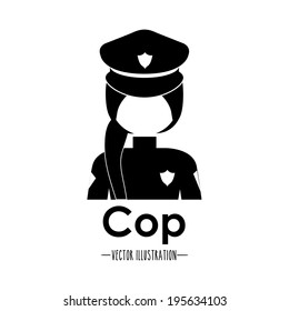 Occupations design over white background, vector illustration