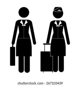 Occupations design over white background, vector illustration