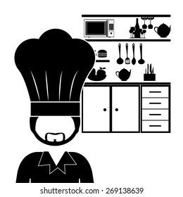 Occupations design over white background, vector illustration