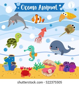 Ocean Animals Clipart High Res Stock Images Shutterstock