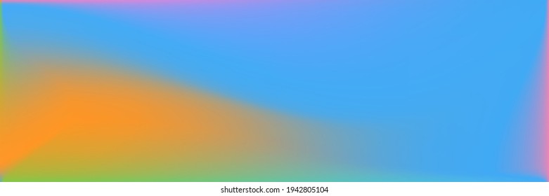 Malla de gradiente ondulada Ocean Blank. El agua vibrante Multicolor Desdibuja la ilustración de la textura. Malla de gradiente ondulado natural de color. Colorido fondo de diseño moderno arcoiris. Fondo Borroso Vivid Del Mar.