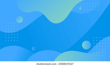 Ocean blue abstract background. Modern design template for web cover