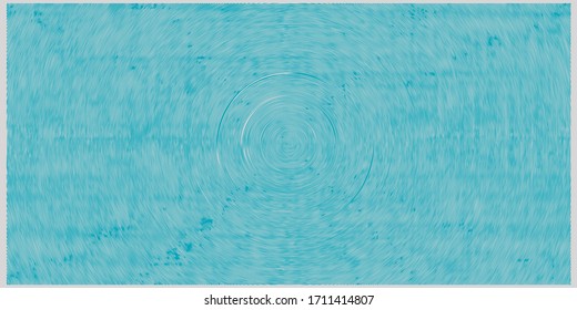 Ocean blue abstract creative and trendy artistic vector circles lines pattern round frame printing pattern design background for template, wall poster or all textile texture design
