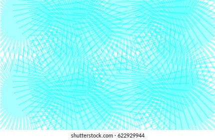 Ocean blue background in vector illustration.