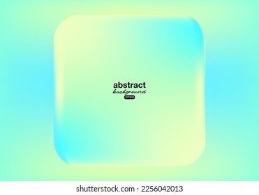 marco cuadrado azul oceánico 
 con el patrón de curva ciencia tecno fondo de tema para banner publicitario, folleto,página de aterrizaje de sitios web, pasos vectoriales de portada de cuaderno.