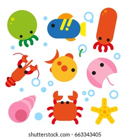 Ocean character design
