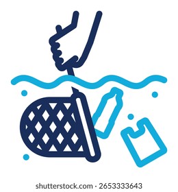 Elemento De Ícone De Limpeza Do Oceano Para Design