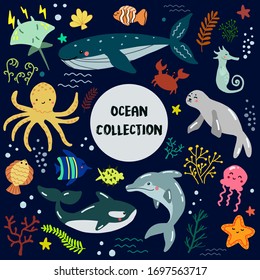Download Ocean Animals Clipart High Res Stock Images Shutterstock
