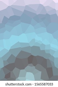 Ocean Color Abstract trianglify Generative Art background illustration